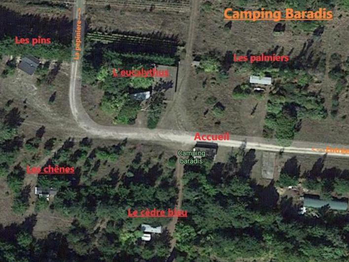 Camping baradis Commensacq Exterior foto